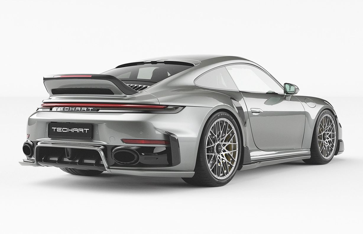 TechArt Rear Air Diffuser - 992.2 TT : Suncoast Porsche Parts